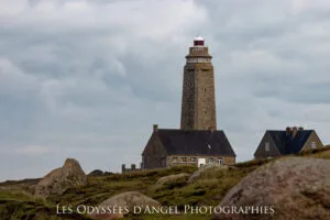 Le phare du Cap Lévi à Fermanville dans le Val-de-Saire