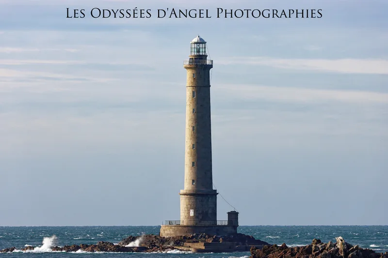 Photographie phare de Goury Hague Angélique Noyon Les Odyssées d'Angel