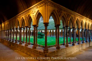 Le cloître du Mont-Saint-Michel