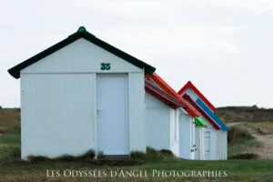 Les cabanes de Gouville-sur-Mer