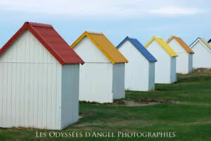 Les cabanes de Gouville-sur-Mer