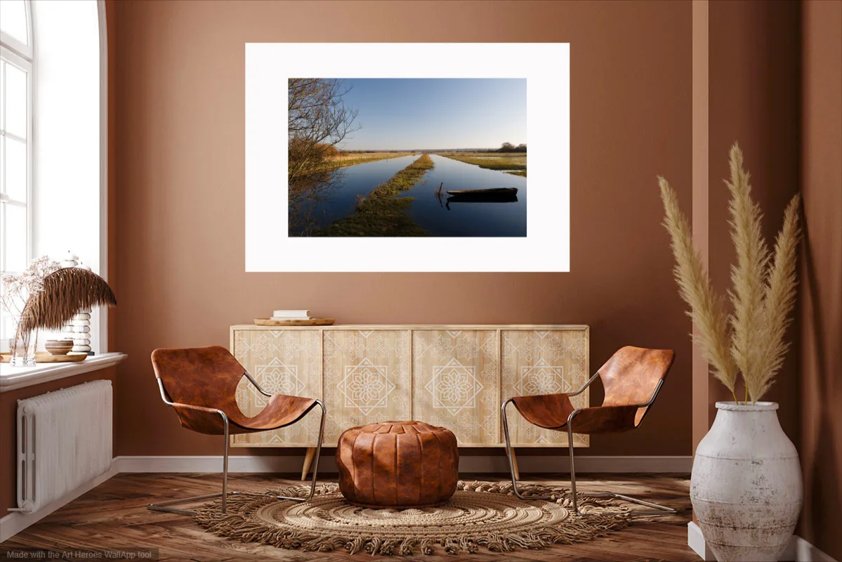 Photo MARAIS DU COTENTIN disponible sur papier washi sur bois et sur papier Fine Art