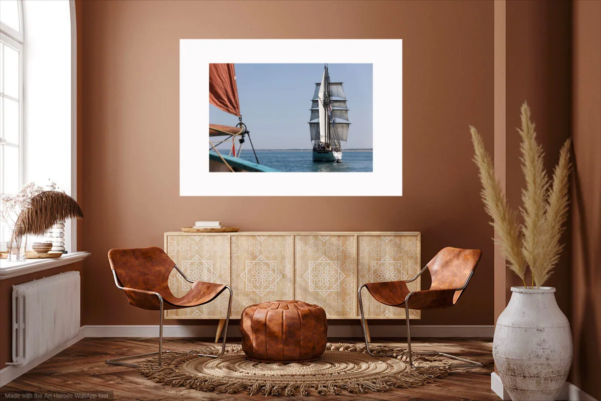 Photo MARITÉ EN MER disponible sur papier washi sur bois et sur papier Fine Art