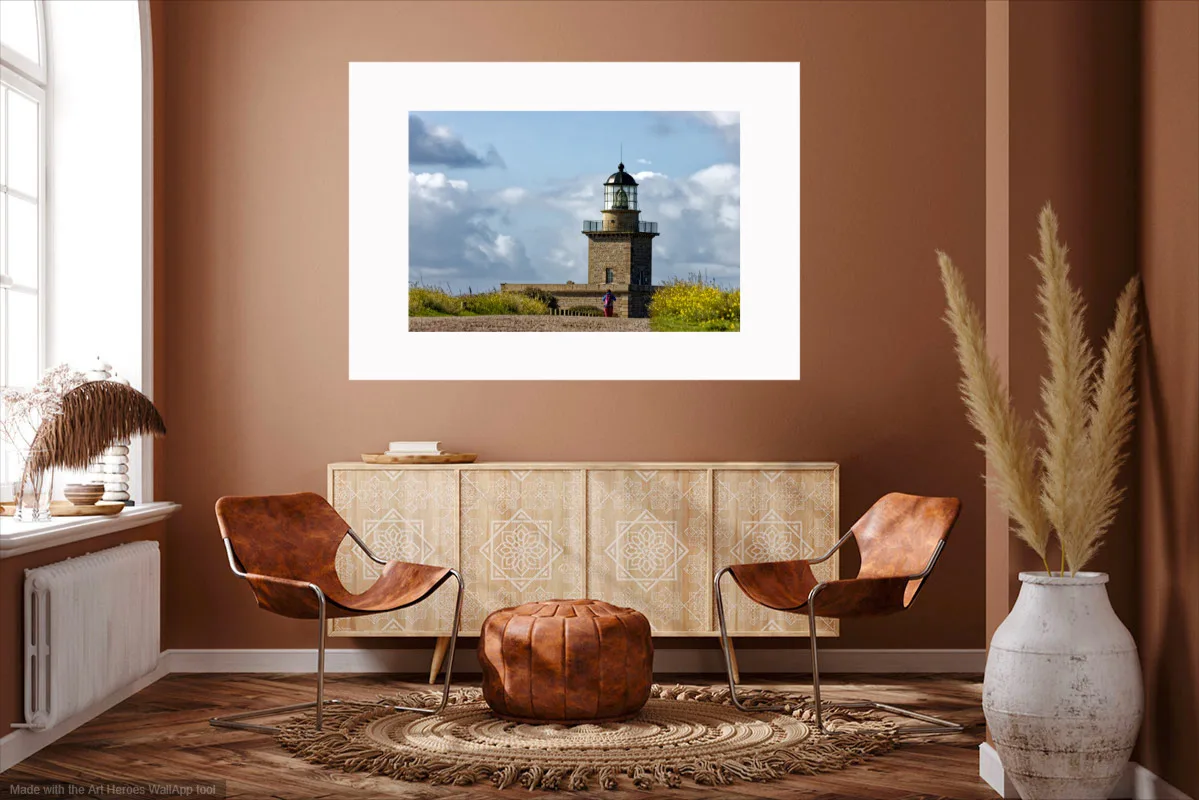 Photo PHARE DE CARTERET disponible sur papier washi sur bois et sur papier Fine Art