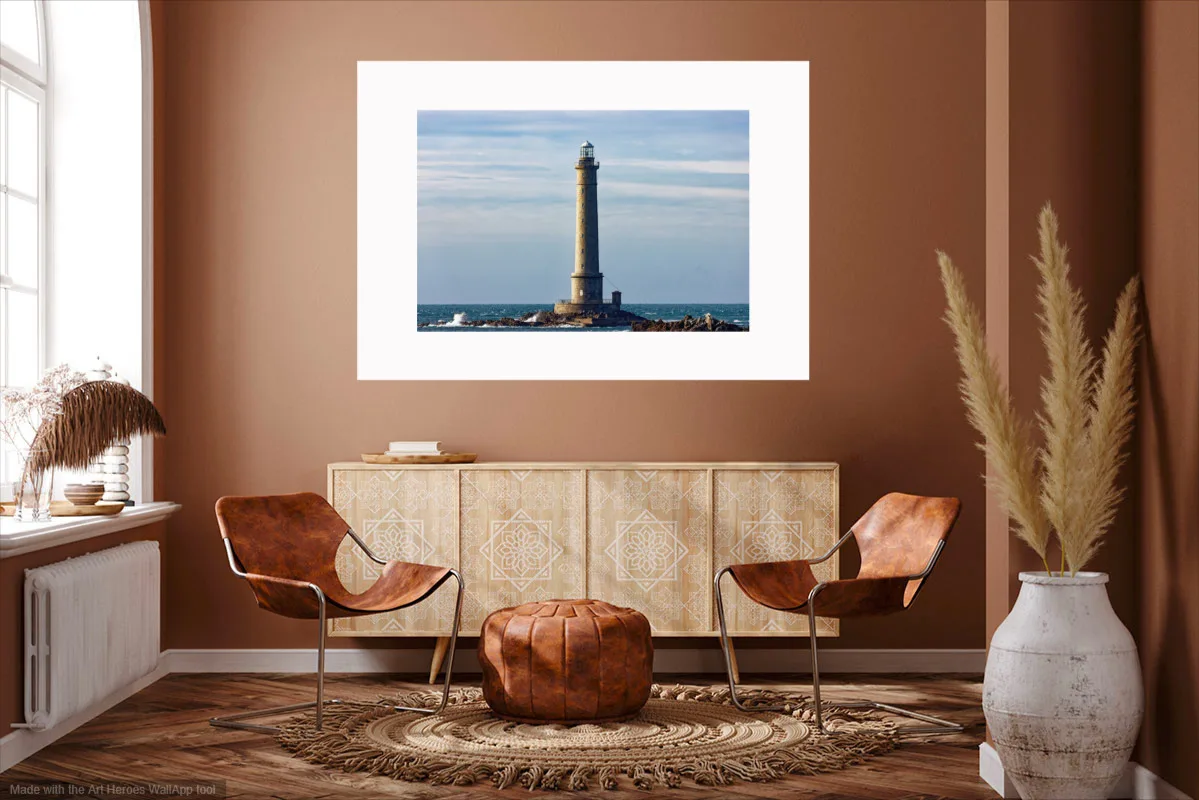 Photo PHARE DE GOURY disponible sur papier washi sur bois et sur papier Fine Art
