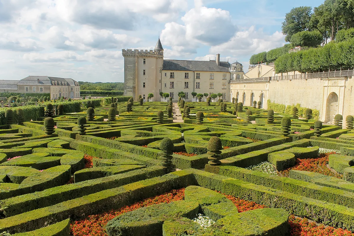Photographie jardins château de Villandry